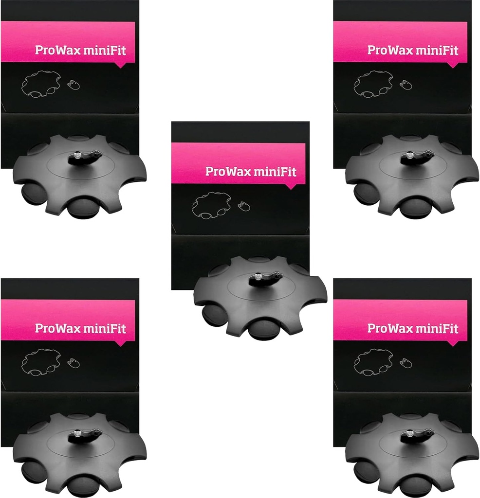 (30 Pcs) Minifit Prowax Wax Guards Filtri per apparecchi acustici Oticon,Oticon Minifit Hearing Aids Ricambi Supplies Kit di pulizia Accessori(5 pacchetti)