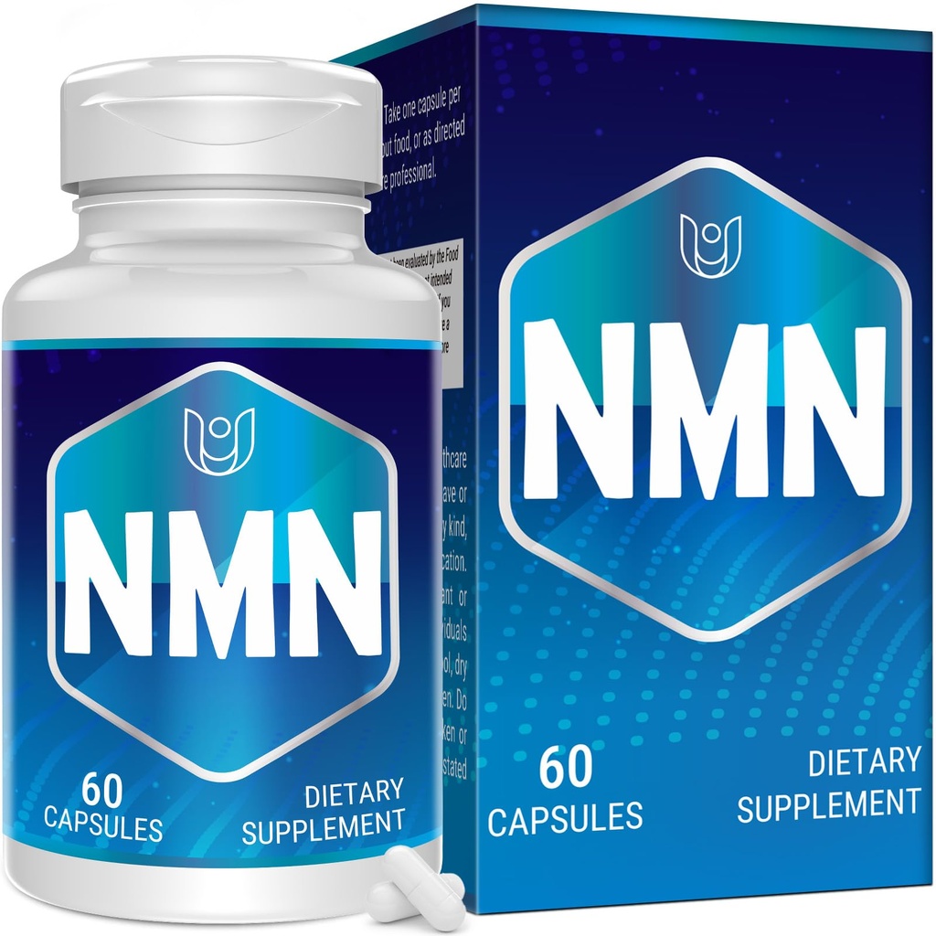 NMNH (Dihydronicotinamide Mononucleotide), NAD Supplemento per aumentare i livelli NAD+ come Noi Età (potrebbe essere più efficace di Nicotinamide Riboside), NMNH Supplemento - 60 capsule (60 Serve)