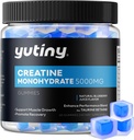Creatina Monoidrato riempito Gummies, Creatina Monoidrato Chews per gli uomini e le donne, Forza extra per la crescita del muscolo, Aroma di mirtillo, 60 Masticabili, 1 Mese di alimentazione