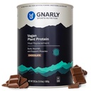 Gnarly Nutrition Vegan Plant Protein – Chocolate Vegan Protein Powder, NSF Sport Certified – Meal Sostituzione, Daily Nutritional Boost – Lactose Free Powder – Chocolate, 28.2 oz