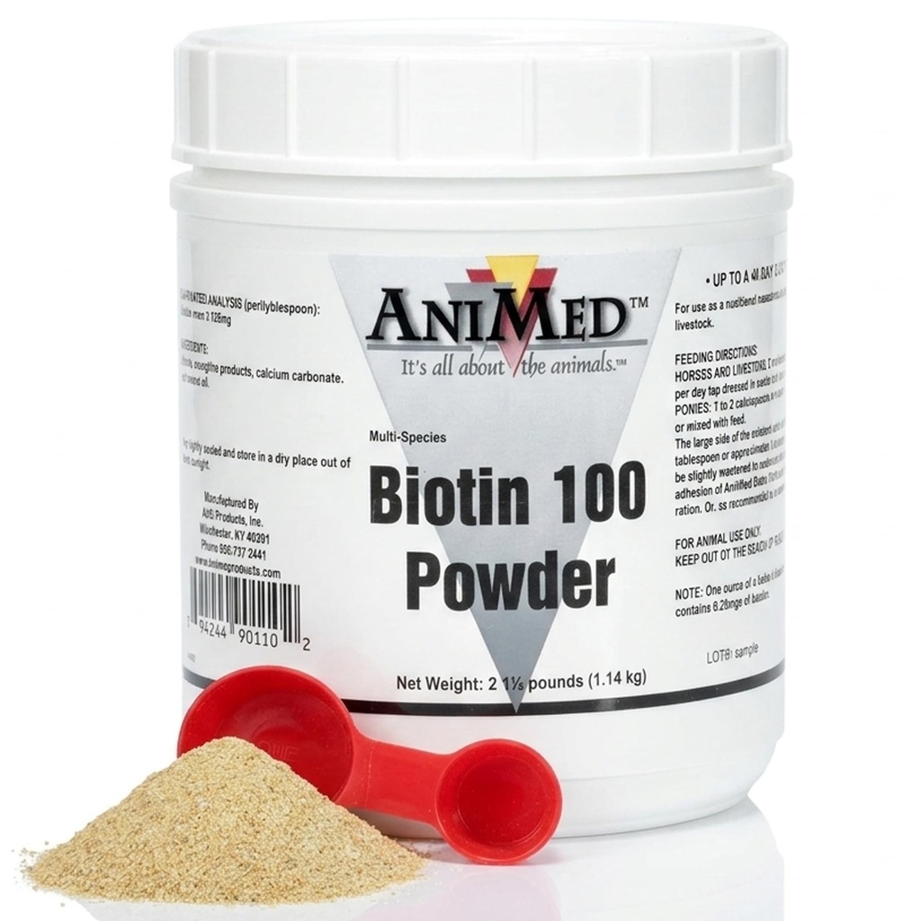 AniMed Biotin 100 2.5 Pound...