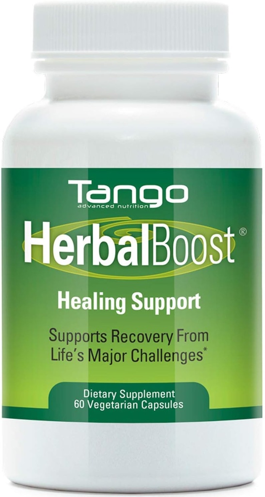 Herbal Boost Natural Herbal Recovery Supplement supporta la circolazione sana per aiutare a recuperare dalle sfide principali della vita (60 capsule vegetariane)