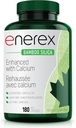 Silica di bambù con citrato di calcio - 180 tappi di verdure per la salute odontoiatrica, aumento dei capelli, crescita della pelle e delle unghie - Supplemento pianta-basato, estratto di bambù e silice organica per il benessere