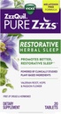 Vicks, ZzzQuil Pure Zzzs Riposante Herbal Sleep Aid Tablets, 20 Conte