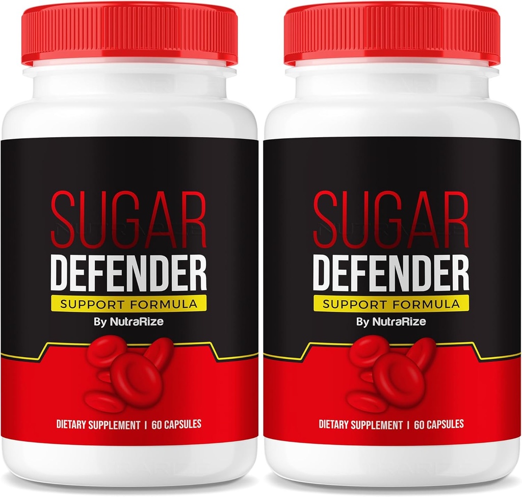 NutraRize (Pack of 2 Sugar Defender Supplement to Maintain Healthy Levels, Sugar Defense 24 All-Natural Dietary Pills, Advanced Support Formula for Wellness, Recensioni (120 Capsules)