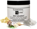 Salvazione della pelle dell'equino Elementale 4oz per i cavalli - Combatte i graffi, la febbre del fango, le gomme estive, la dermatite, il crudo estivo, il cannone Bone Gunk e le pelli di emissione simili in cavalli