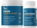 Dr. Tobias Colon Ogni giorno Salute e Ashwagandha Capsule, Digestive Wellness & Resilience Bundle, Supporti Energia Equilibrata & Gut Salute, Vegan, Non OGM