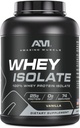Incredibile polvere isolata di proteine del siero del muscolo | 25 grammi proteine per servire | 100% Whey Isolate | Zero Fat | Made in USA (5 Lb, Vanilla)