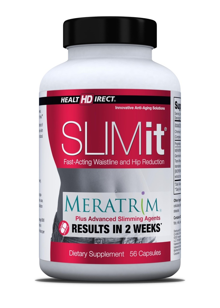 HEALTH DIRECT - SLIMit con Meratrim - metabolico naturale per le donne e gli uomini - mira cellule grasse, supporta la salute metabolica - 56 capsule