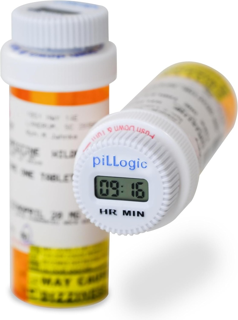 Medicina Timer-Medication Tracker-Pill Reminder per le prescrizioni e la medicina liquida per bambini-Facile da usare