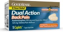 GoodSense Dual Action Acetaminophen e Ibuprofen (NSAID) Compresse, 250 mg/125 mg, Dolore posteriore, 18 Conte