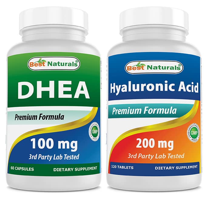 I migliori naturali DHEA 100 mg e acido ialuronico 200 mg
