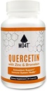 Quercetin & Bromelain con zinco - Antiossidante Support Immune System Health - Integratore alimentare - 60 Capsule 1050 mg Potent Formula
