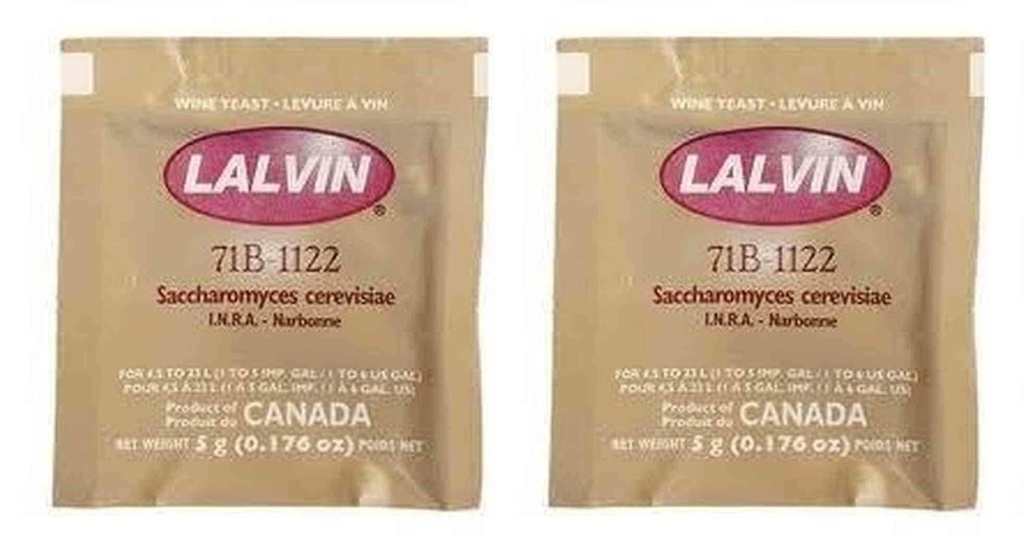 Lalvin 71B-1122 Yeast (Multi, Тwo к)