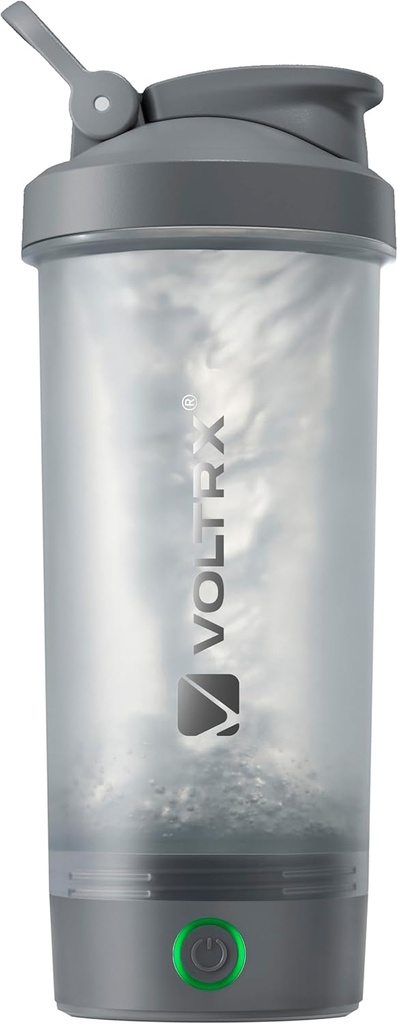 VOLTRX Protein Shaker Bottiglia, Miscelatore elettrico di Shake della proteina ricaricabile C della fusione, Tazze di Shaker per le Shakes della proteina e la sostituzione del meal Shakes, BPA Free, 24oz