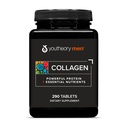 Collage da uomo - 5000 mg - Supplemento giornaliero di collagene per gli uomini - con 18 aminoacidi - Joint, Bone, Muscle, Hair Growth, Nail & Skin Support* - 290 compresse (alimentazione da 48 giorni)