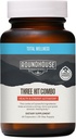 ROUNDHOUSE PROVISIONE Tre Hit Combo di Chuck Norris – Fat Burner, Energy Booster & Wellness Support – 30-Day Supply (60 Capsule)