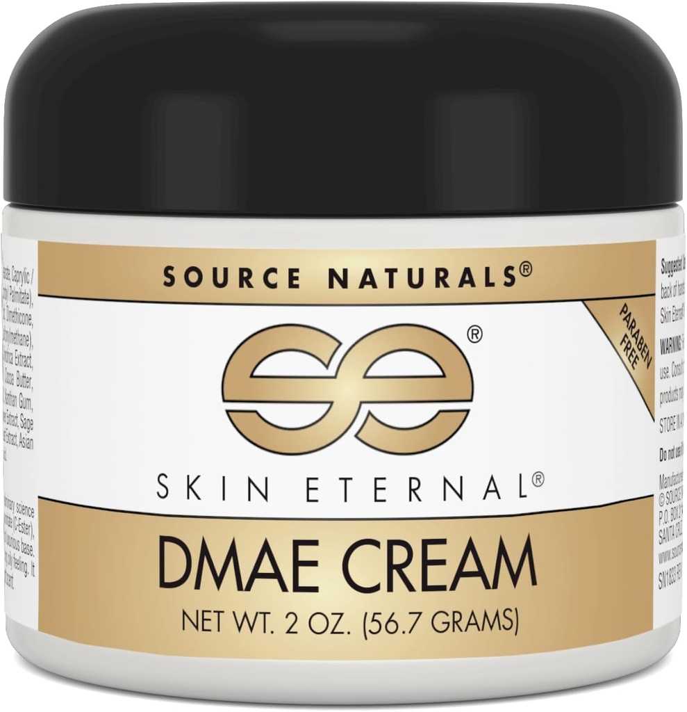 Fonte Naturals Skin Eternal DMAE Cream, Paraben Free - 2 oz