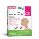 benessere Organic Baby Constipation Support Rilieves Costipazione occasionale per neonati e bambini, No Harsh Laxatives, USDA Certified Organic, 4 Fl Oz (Pack of 2), 6 mesi +
