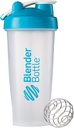 BlenderBottle Classic Loop Top Shaker Bottiglia, 28 once, Clear/Aqua