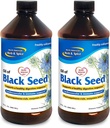 NORTH AMERICAN HERB & SPICE Black Seed Oil - 16 fl oz, Confezione da 2 - Supporto Digestivo e Immune - Non-GMO - 192 Total Servings