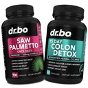 Saw Palmetto per le donne Capelli Perdita & Colon Cleanser - DHT Blocker per la crescita delle donne & 15 giorni Colon Cleanse Intestinal Detox Pillole - Pure Saw Palmetto Hair Loss Supplement Bowel Movimento Capsule