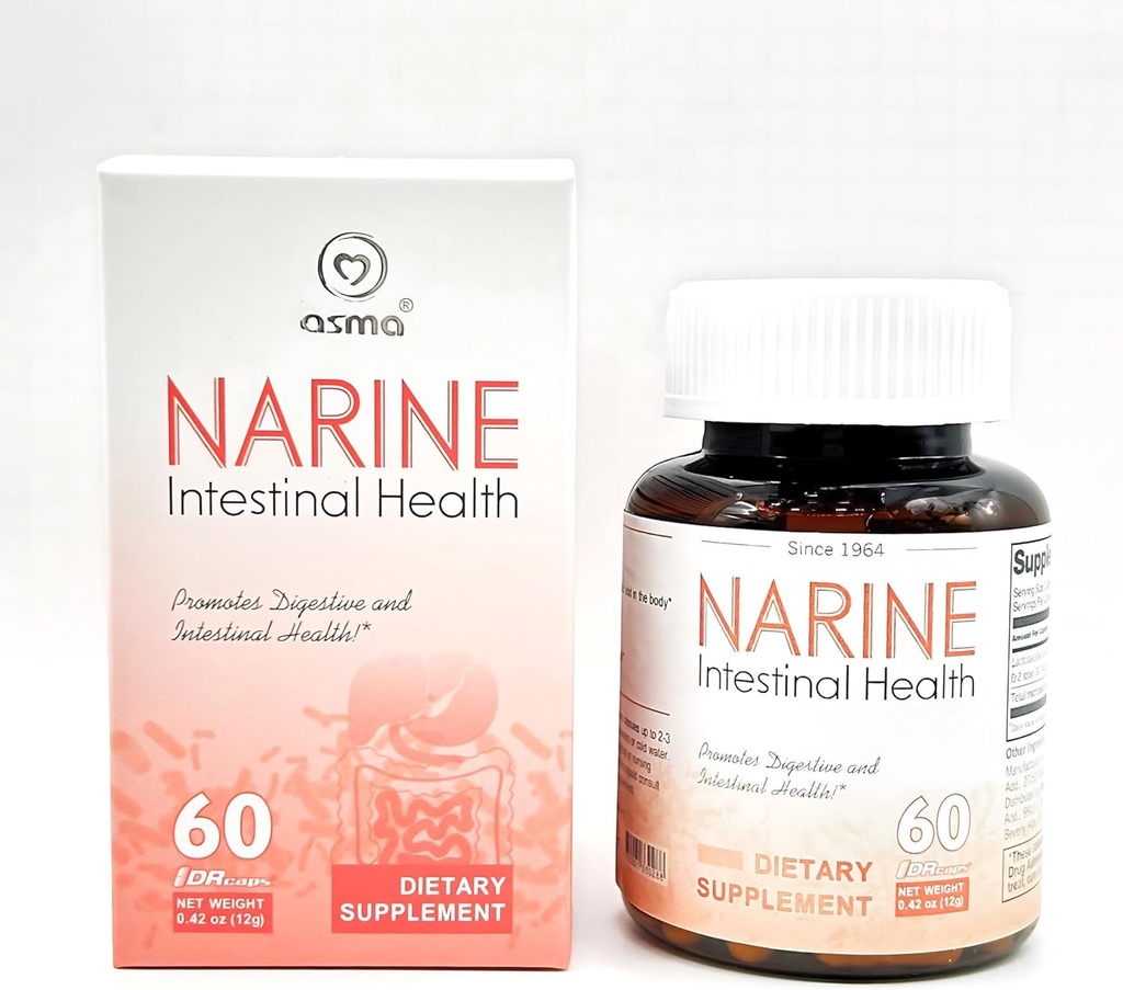Asma Narine Intestinal Health Probiotic Supplemento 60 capsule Lactose Free