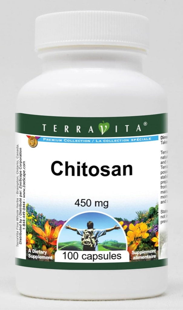 Chitosan - 450 mg (100 capsule, ZIN: 519716)