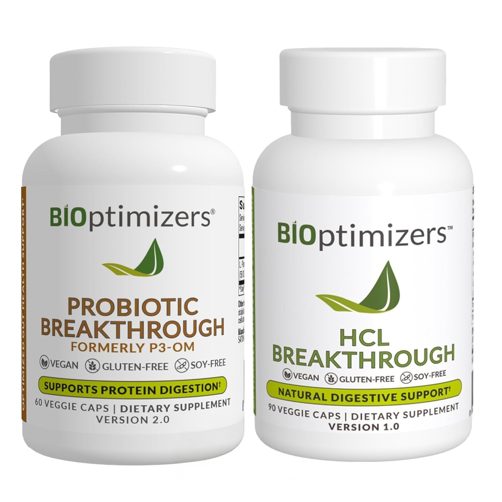 BiOptimizers - P3-OM (60 capsule) e HCL Breakthrough (90 capsule)