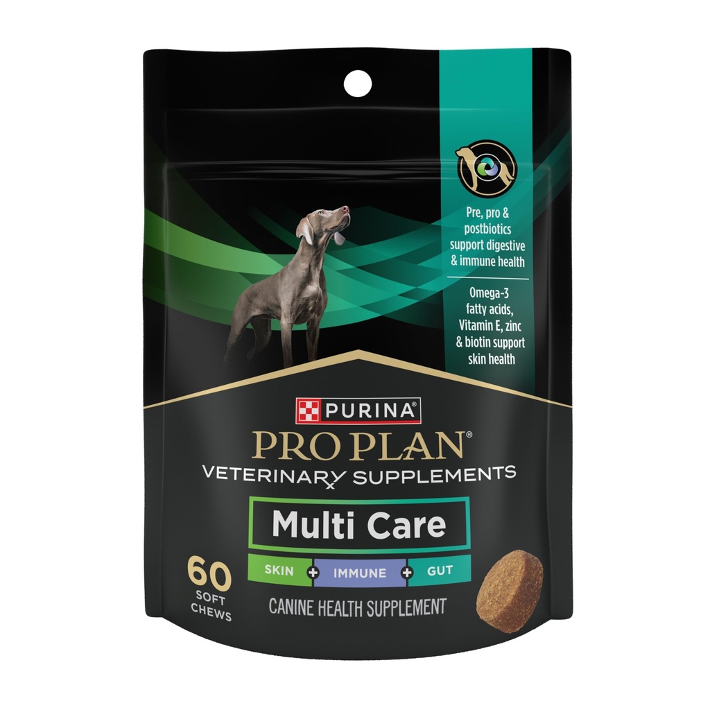 Purina Pro Piano Veterinaria Integratori Multi Care Dog Integratori - 60 ct. Pouch