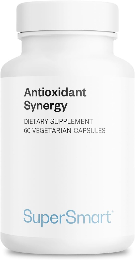 Supersmart - Sinergia antiossidante - con curcumina tumerica e acido lipoico alfa | Non-GMO & Gluten Free - 60 capsule vegetariane