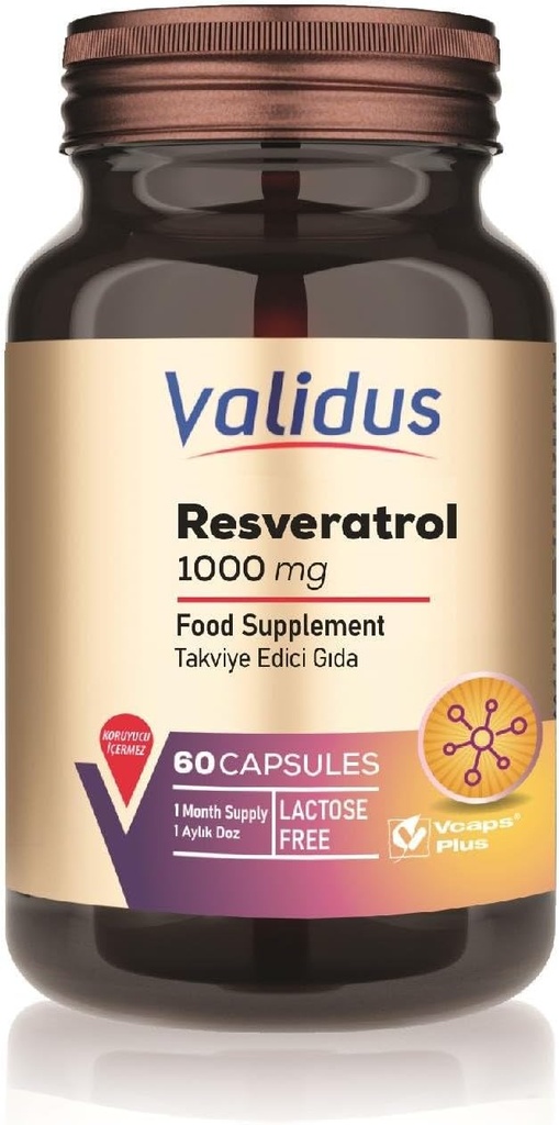 VALIDUS Resveratrolo 1000 mg 60 capsule