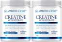 Polvere Monoidrato di Creatina di Scienza approvata con BioPerine - Supporta la crescita muscolare magra e il recupero - 360 Serve - 5000mg Per Serving - Non aromaed - Non-GMO, Vegan
