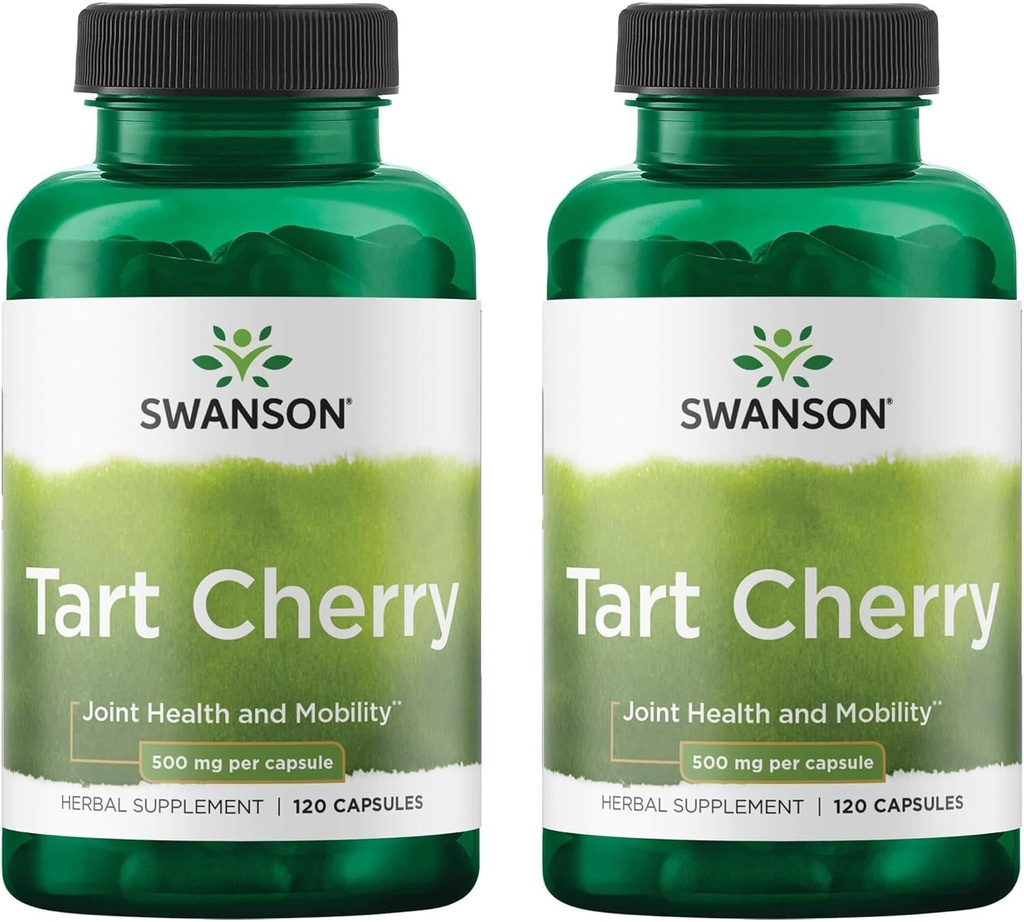 Swanson Tart Cherry 500 mg 120 Caps (2 Confezione)
