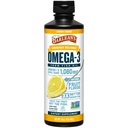 Integratore liquido dell'olio di pesce Omega 3 di Barlean per gli uomini e le donne, Crème di limone, 1080mg di acido grasso Omega 3 EPA e DHA, 16 oz
