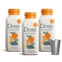 DOSE per la vostra pulizia del fegato Detox & riparazione, fatto con il latte organico supplemento di cardo con curcuma, danesia, zenzero e arancione, Supporta la funzione di fegato sano, bottiglia di 16oz, 3 pacchetto (3 settimane di alimentazione)