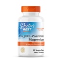 Migliore miscela Coq10/l-Carnitina/Magnesium Unico, Supporta l'energia, la massa muscolare e il recupero del muscolo, Caps Veggie, 90Count