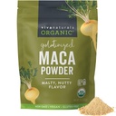 Viva Naturals Organic Maca Powder, Gelatinized, 16 oz (1 lb) – Vegan, USDA Organic, Gluten-Free, Non OGM Peruvian Superfood in Resealable Bag