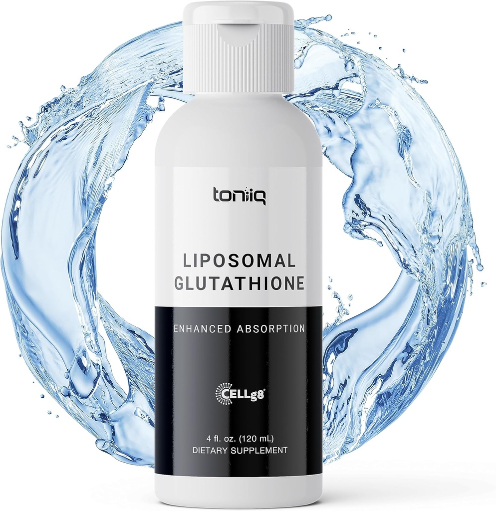Lab testato Ultra Biodisponibile Glutathione Liposomal - 4 fl. oz Mixable Wild Berry Natural Flavor - Liquido Glutathione ad alta resistenza - Terzi Testati - Aumento della biodisponibilità