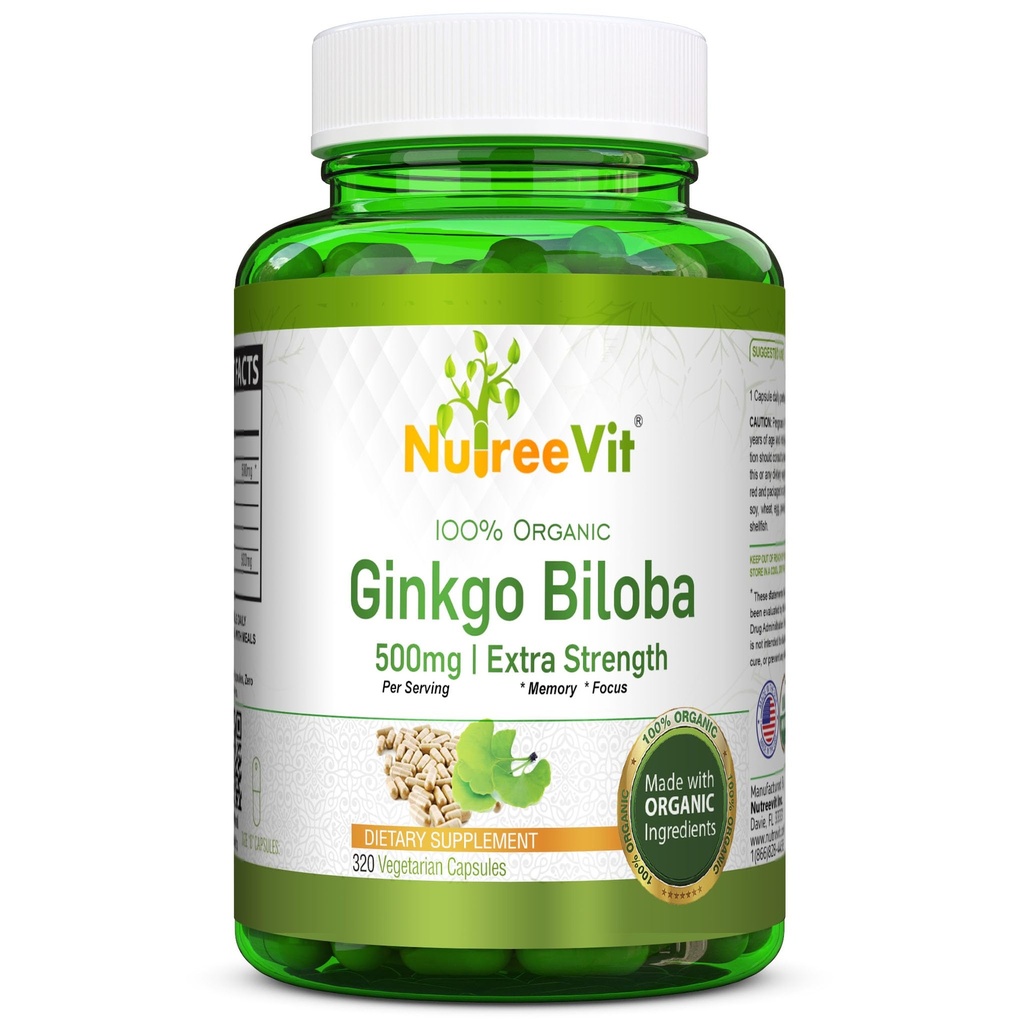 Capsule NutreeVit Ginkgo Biloba (320 capsule)