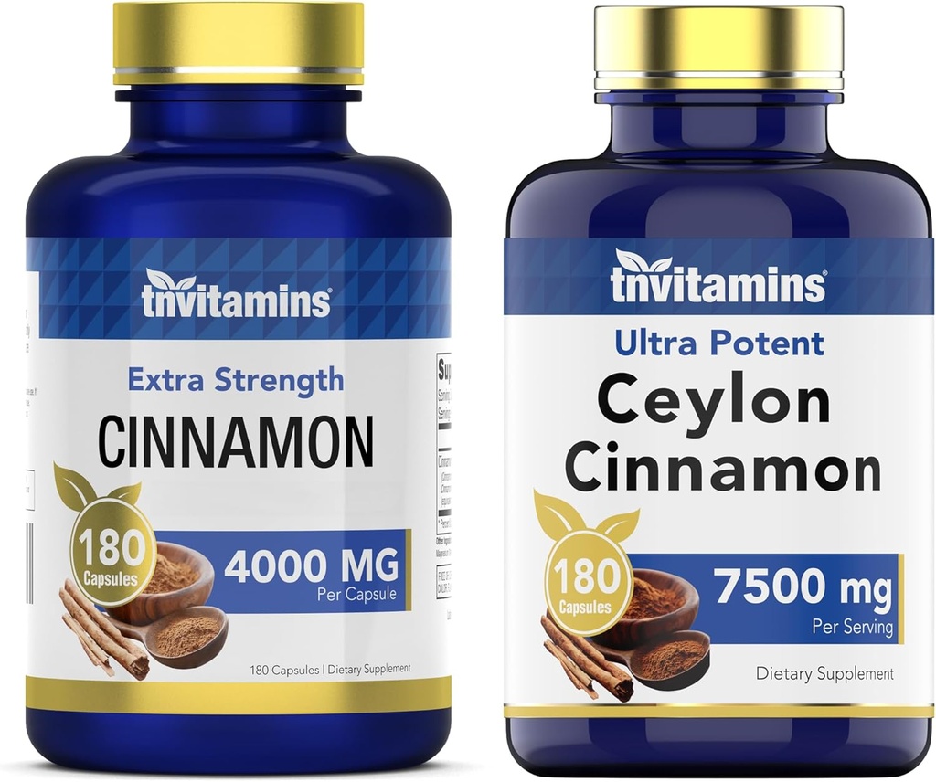 tnvitamines Cinnamon Complex e Ceylon Cinnamon