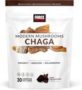 FORCE FACTOR Modern Mushrooms Soft Chews, Chaga Mushrooms Supplemento per sostenere l'immunità, la digestione, & Gut Health, Antiossidanti supplemento, Delicious Chewy Chocolate Roll Flavor, 30 Soft Chews