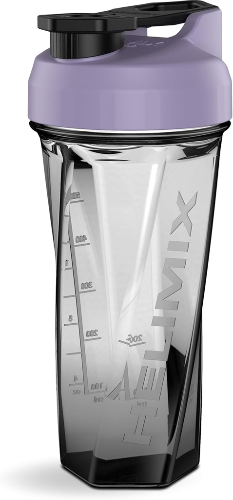 HELIMIX 2.0 Miscelatore Vortex Shaker Bottiglia porta fino a 28oz | Nessuna sfera di miscelazione o Whisk | USA Made | Portatile Pre Workout Whey Protein Drink Shaker Cup | Mixes Cocktail Smoothies Shakes | Top Rack Safe