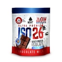 ISO26 Grass Fed Whey Protein Isolate senza dolcificanti artificiali. Naturalmente addolcito con Frutta di monaco, 1.6 Pounds, 24 Serve, Latte di Cioccolato.
