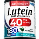 FITO MEDIC'S Lab | Lutein |180 Capsule |40 mg| Lutein 40 mg | Lutein e zeaxantina Supplementi | Estratto di concentrato | Lutein 40 mg | Lutein e zeaxantina | zeaxanthin | Assorbimento ultra alto.