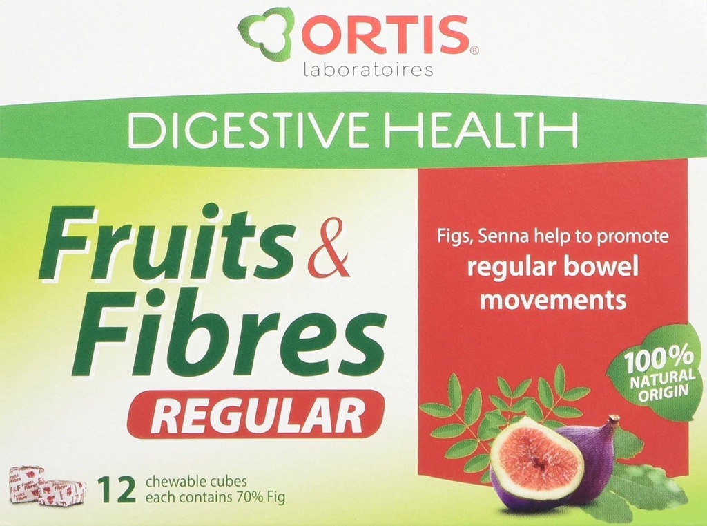 Ortis Fruit & Fibre Cubes 12 cubetti di frutta