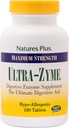 NaturesPlus Ultra-Zyme - 180 compresse, Confezione da 2 - Integratore di enzimi per sostenere la digestione sana - Gluten Free - 90 Total Servings