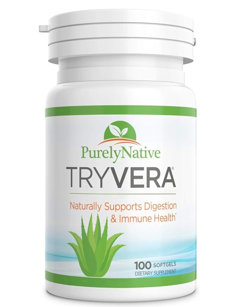Aloe Vera Gels - Supporti per Cistite Interstiziale, Gut Leaky, Constipazione, Sindrome Irritabile Bowel, Colite Ulcerante - 100 Softgels