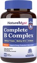 Complesso B completo, Tutte le 8 B Vitamine, Methyl B12, Methyl Folate, Biotin, P-5-P, Altamente assorbibile, Produzione di energia, 60 Vegan Caps