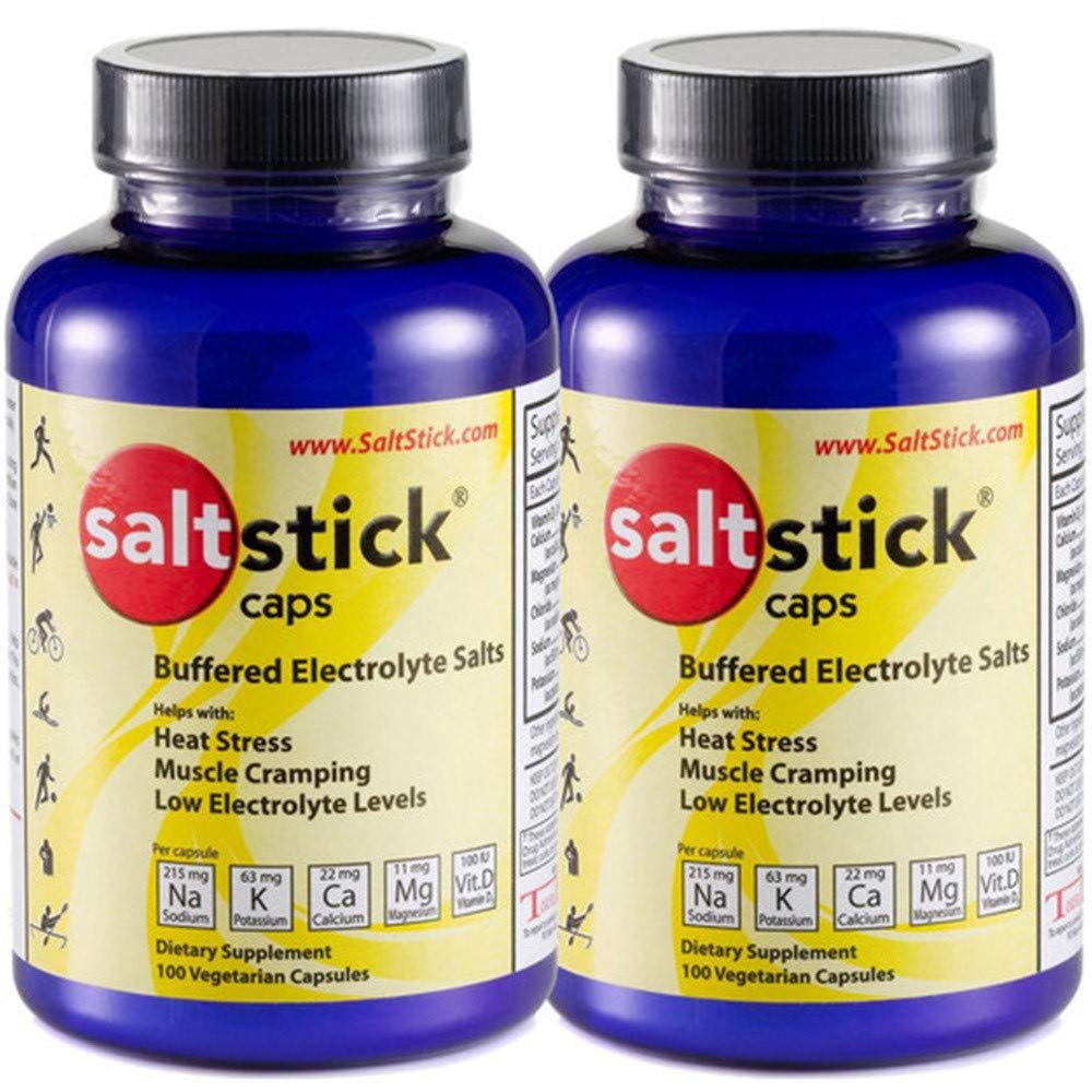 SaltStick Caps Electrolyte Ricambio 100 Count (200 Capsule) (Packaging May Vary)